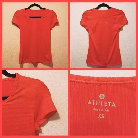 NWOT. Athleta Coral Top. Size Large. - Picture 1 of 8